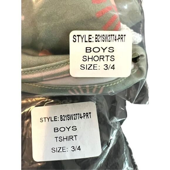 NEW Dot Dot Smile Long Sleeve Rashguard and Bottoms Swim Set 3/4 - Picture 10 of 10